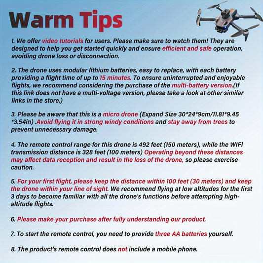 Rc Drones With Camera For Adults Obstacle Avoidance Mini Drone With Altitude Hold Mode, Opticalflow Positioning Brushless Motor FPV Drone Rc Quadcopter Fpv Drone For Kids 8-12 Remote Control Toys Cool